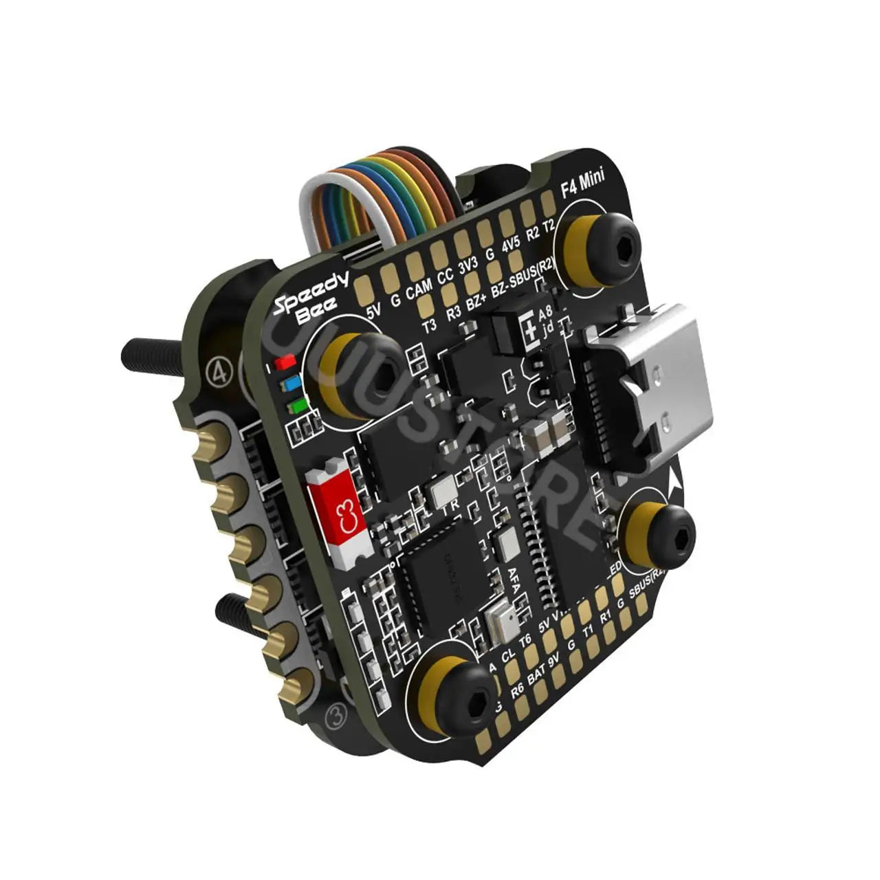 SpeedyBee F405 Mini 20x20 Stack — BLS 35A Flight Controller + BLS 35A Mini V2 4-in-1 ESC for FPV Racing Drones