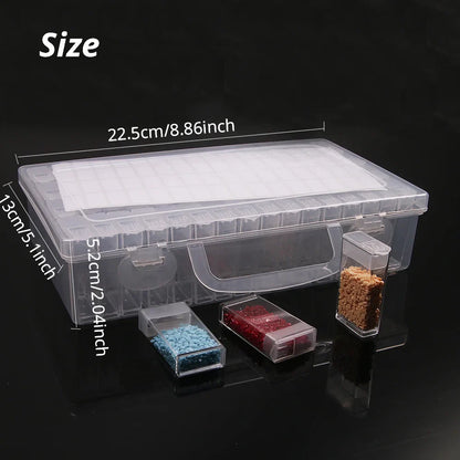 5D DIY Diamond Painting Storage Box – Drill & Embroidery Accessories Organizer Case