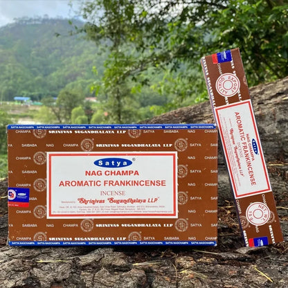 15g Indian Thread Incense – Natural Plant Incense for Bedroom, Office, Air Purification, Meditation & Aromatherapy