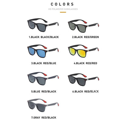 Night Vision Polarized Sunglasses – PC Frame Day & Night Driving Glasses for Men, Outdoor Sports
