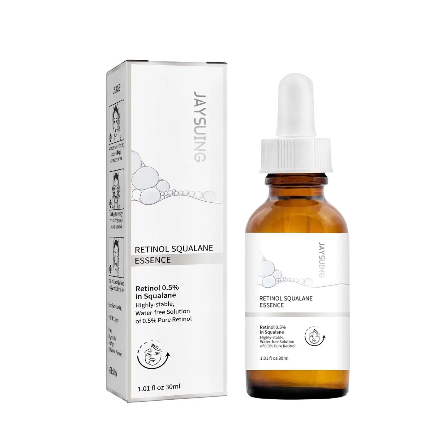 Retinol Ordinary Serum – Eye Fine Line Removal, Skin Lifting, Brightening & Firming Facial Essence