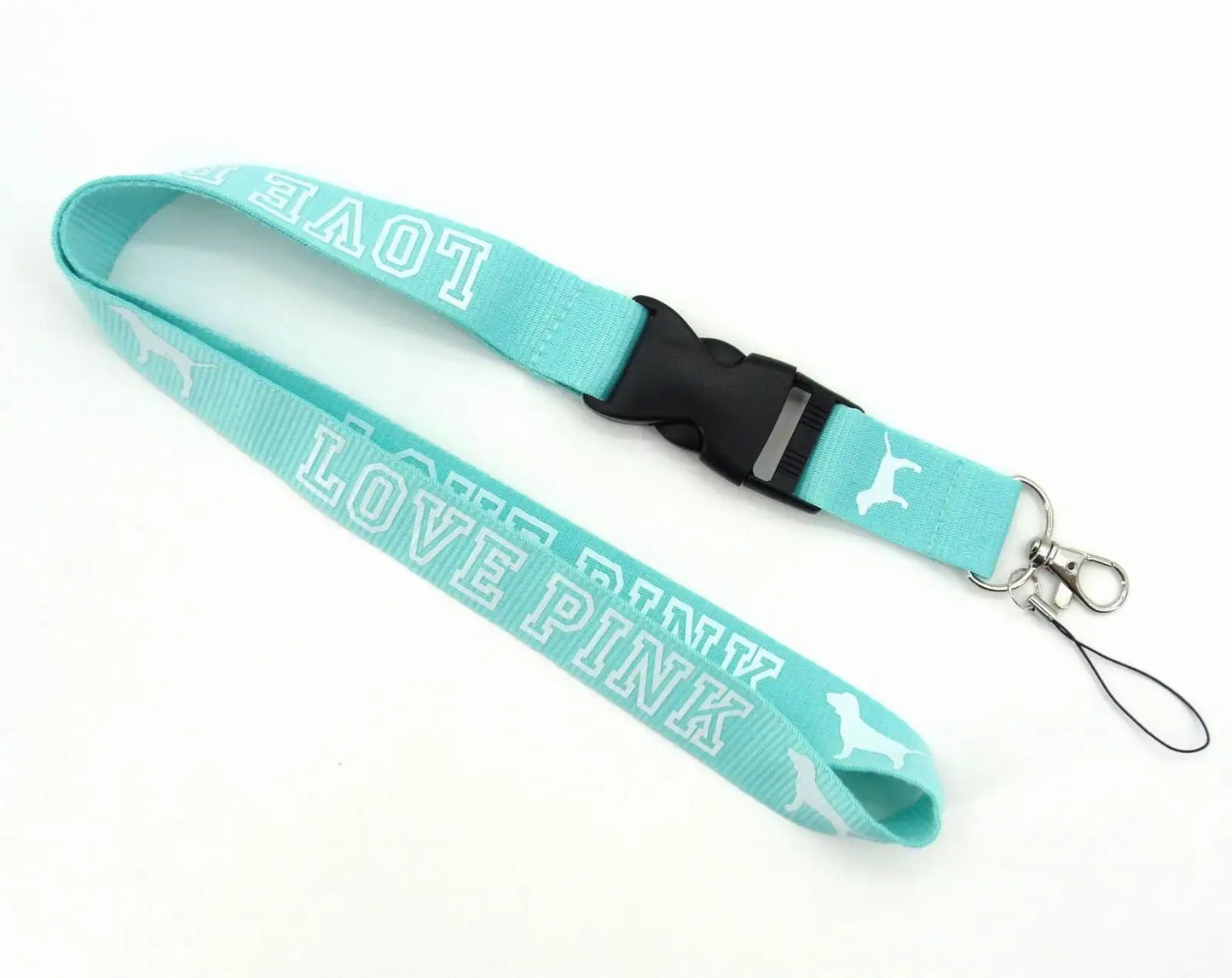 LOVE PINK Cellphone Lanyard Strap – Detachable Buckle Holder for Keys, ID Cards, Clothing & Accessories (H005)