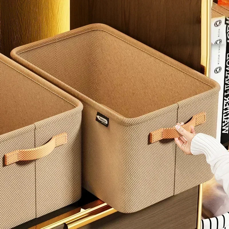 Thick Clothes Organizer Storage Box — Drawer Cabinet for Pants, Sweaters, Jeans, and Wardrobe Clothes