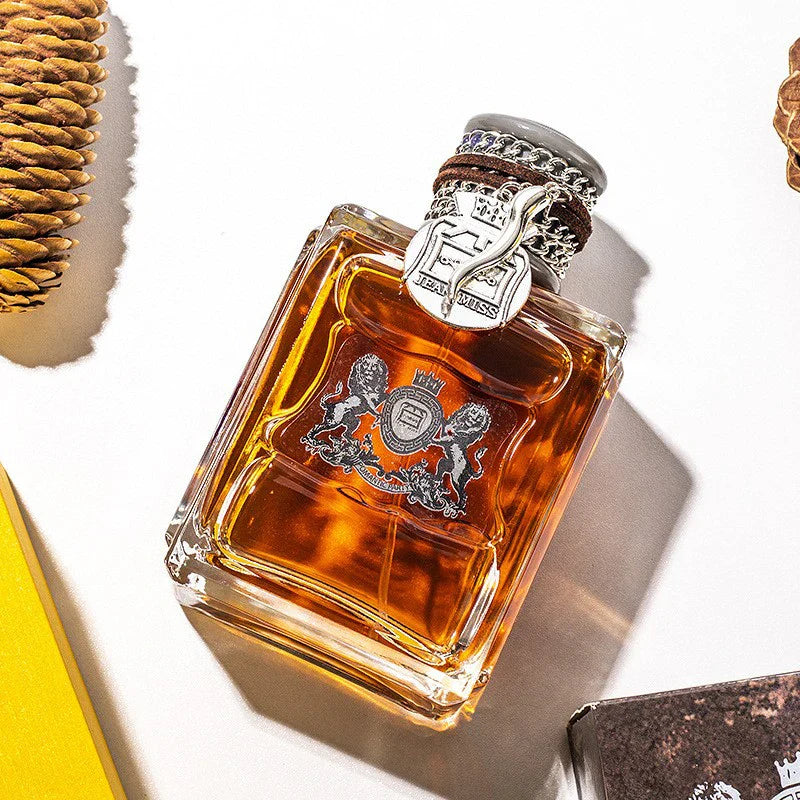 Oud Wood and Sandalwood Men's Perfume Spray - Flirting Pheromone, Long-Lasting Romance, Ideal Valentine's Day Gift