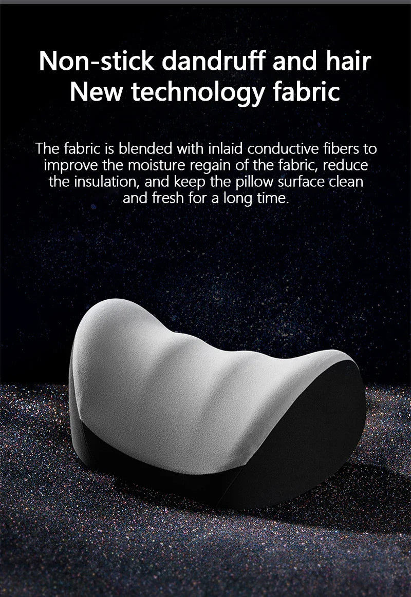 Car Electric Lumbar & Neck Massage Cushion | Single Headrest Vibration Pillow for Seat Support
