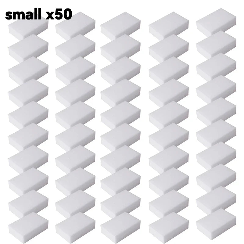 5/50PCS Melamine Magic Sponge Erasers – Cleaning Sponges for Kitchen, Bathroom & Household Cleaning Tools