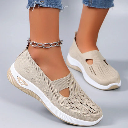 Spring Women's Sports Shoes – Breathable, Lightweight, Non-Slip, Wear-Resistant Casual Sneakers