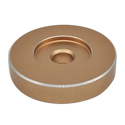45 RPM Aluminum Adapter — Dome 7-Inch Vinyl Record Converter for All Turntables