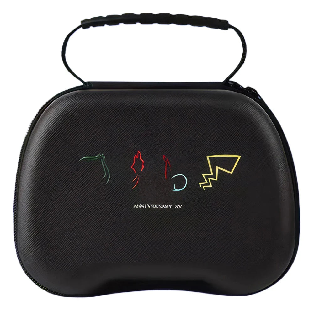 Carrying Case for Xbox ONE S/X - EVA Portable Storage Bag with Handle, Shockproof Protective Case for PS5/PS4/PS3 & NS Switch Pro