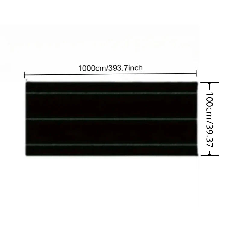 Heavy-Duty Garden Weed Barrier Fabric – Polypropylene Landscape Mat for Road & Gardening Ground Protection