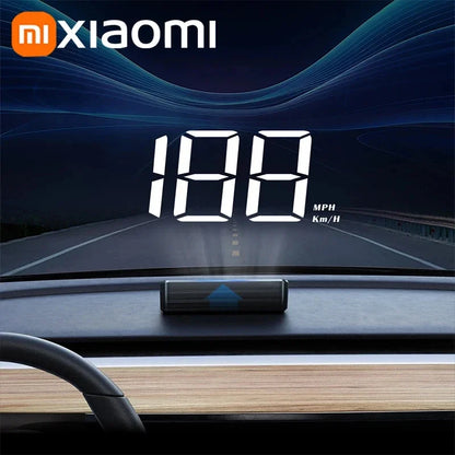 Xiaomi Car HUD Speedometer – Digital GPS Compass Head-Up Display Windshield Projector Multifunctional Accessory
