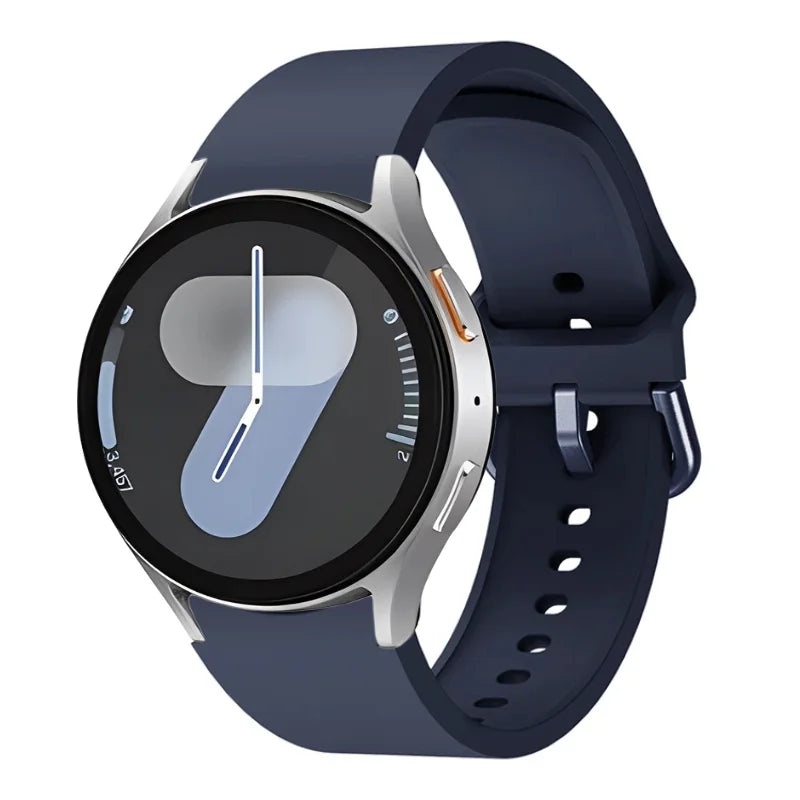 Silicone Replacement Strap for Samsung Galaxy Watch – Sport Bands for Watch 4, 5, 6, 7 (40-47mm)