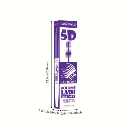 5D Extreme Volume Lash Mascara – Waterproof, Long-Lasting, Natural Thickening & Curling Eyelash Extension