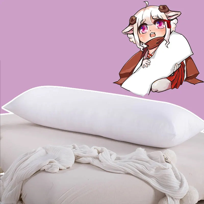 Full Body Pillow Insert – 50x160cm/50x150cm/120x40cm Long White Hug Pillow, Anime Dakimakura Rectangle Cushion