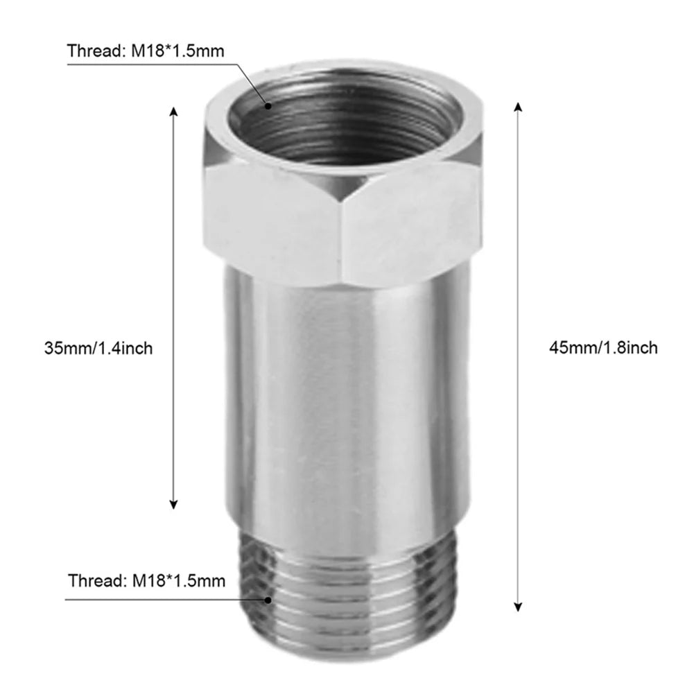 20-1PCS M18X1.5 Oxygen O2 Sensor Extender – CEL Fix, Check Engine Light Eliminator Adapter for Car