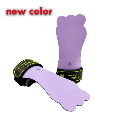 Crazy Fox Hand Grips - Colorful Anti-Slip Calluses Protection for Weightlifting, Pull-Ups & Cross Training