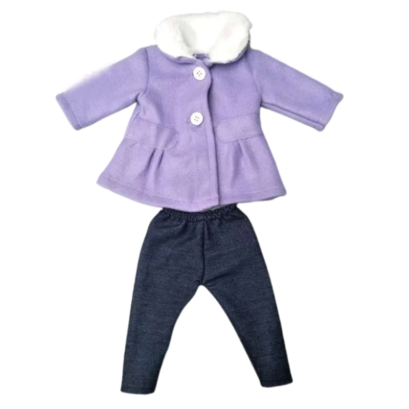 18" American Doll Clothes Set — Jacket and Pants Outfit for Baby Dolls