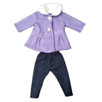 18" American Doll Clothes Set — Jacket and Pants Outfit for Baby Dolls