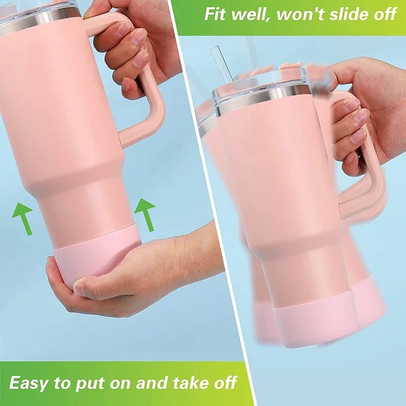 7.5cm Silicone Bottom Sleeve Cover – Fits Stanley 40oz, 30oz, 20oz Tumblers & Water Bottles