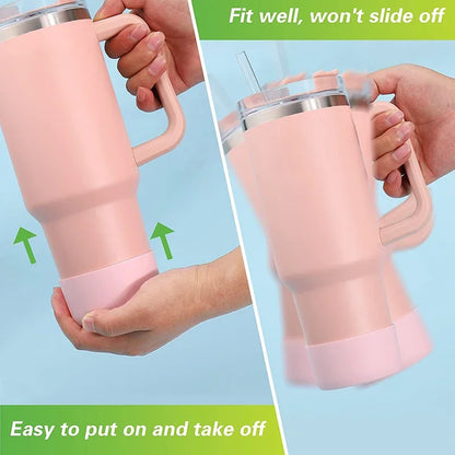 7.5cm Silicone Bottom Sleeve Cover – Fits Stanley 40oz, 30oz, 20oz Tumblers & Water Bottles
