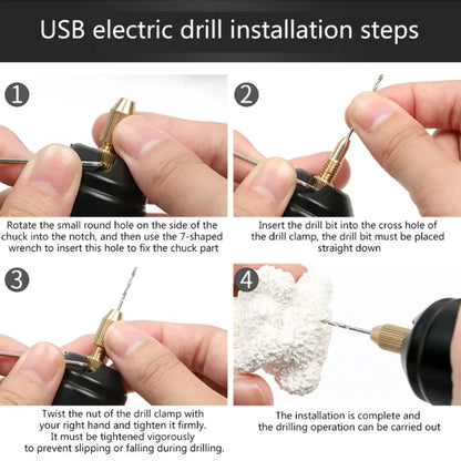 Handheld Mini USB Electric Drill Tool – DIY Engraving Pen for Epoxy Resin, Jewelry Making & Wood Craft