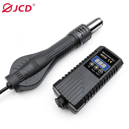 JCD 750W Heat Gun – Digital Display Micro Rework Soldering Station & Hot Air Gun for Welding & Repair, Model 8858
