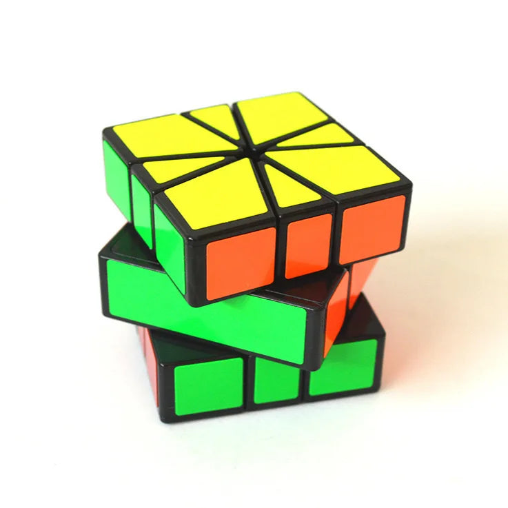 Zcube Zepuzzles 1×4×4 Floppy Cube Puzzle - 3D Printed Irregular Twisty Brain Teaser