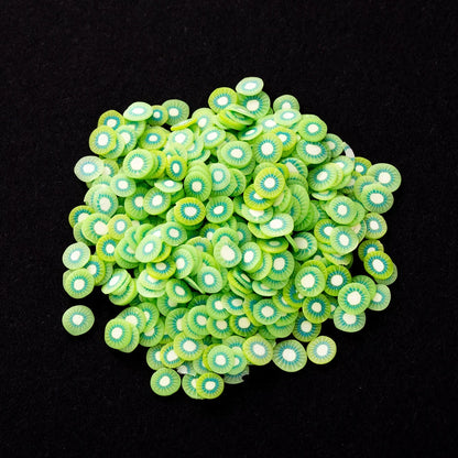 1000PCS Polymer Clay Fruit Slices – Resin DIY Craft Supplies for Jewelry, Epoxy, Silicone Mold & Cellphone Decoration
