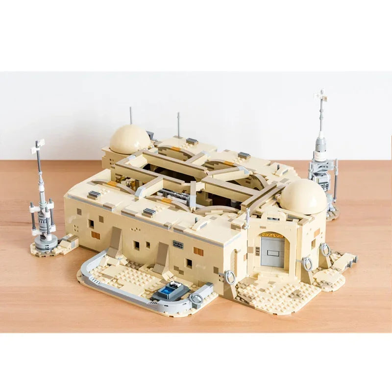 HOT TOY Mos Eisley Cantina Building Blocks – Compatible with 75290 DIY Toy Set for Birthday & Christmas Gifts