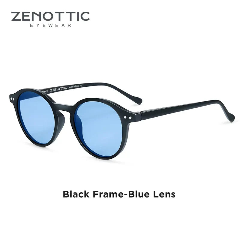 ZENOTTIC Retro Polarized Small Round Sunglasses – Vintage UV400 Shades for Men & Women 2023–2024