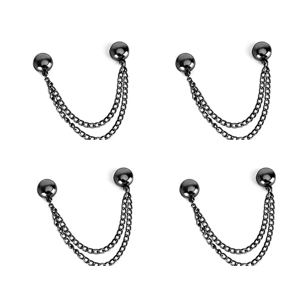 4PCS Multi-Function Magnetic Clothing Clips – Pinless Brooch Clips for Women’s Clothes & Cardigans