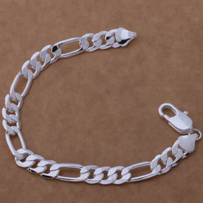 925 Sterling Silver Bead Bracelet – High-Quality Romantic Chain for Women, Fashion Jewelry Gift for Engagement, Party & Wedding