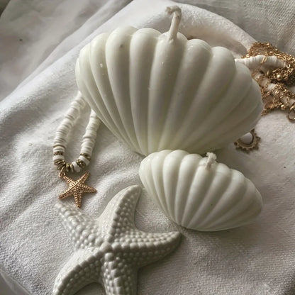 3D Shell Silicone Mold – Scented Candle, Aromatherapy Wax & Clay Crafts DIY Mold
