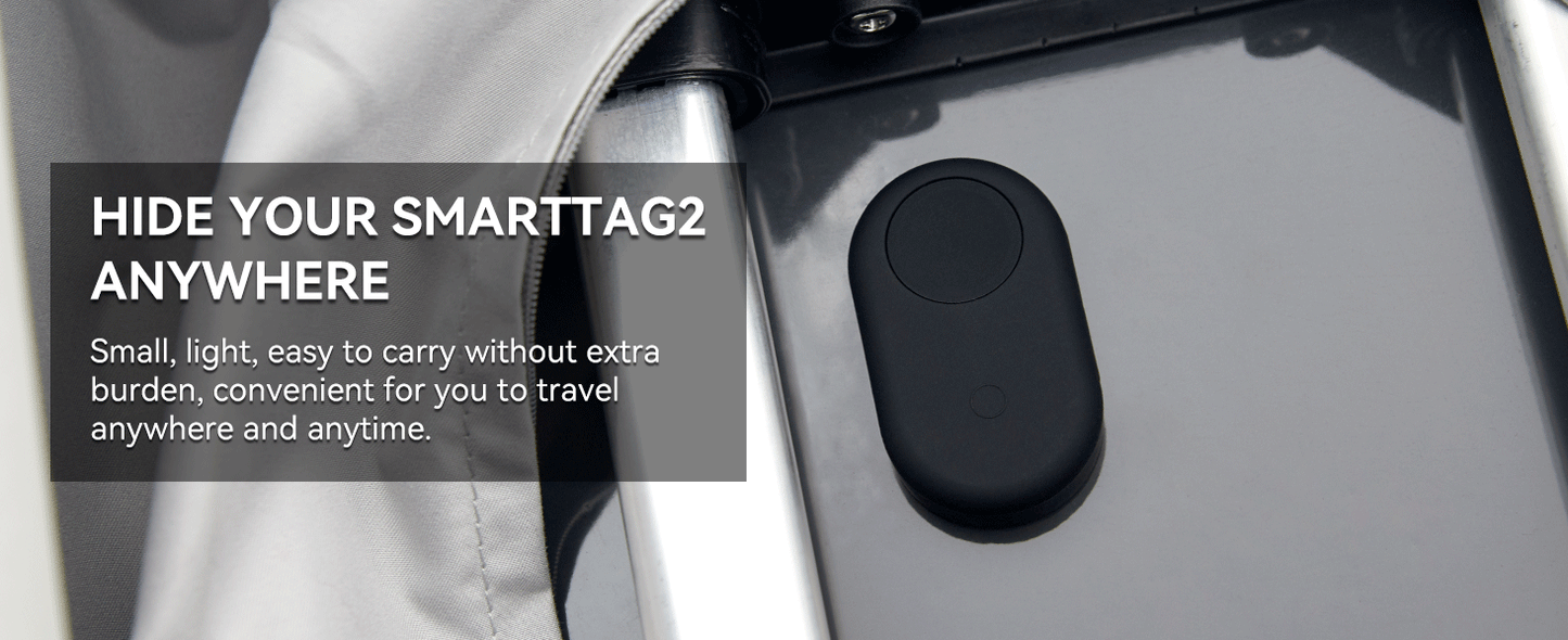 Samsung Galaxy SmartTag2 Silicone Case with Adhesive – Holder for Wallet, Luggage, Car & Bike