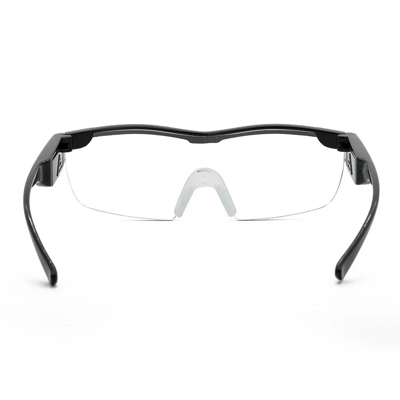 2.5X Magnifying Headband Glasses with LED Light — Portable Acrylic Lens Magnifier for Reading & Repairs