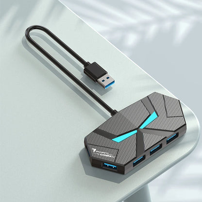 7-Port USB 3.0 Hub Type-C Docking Station — High-Speed 5Gbps Adapter for Laptop, Hard Drive, Mouse & Keyboard