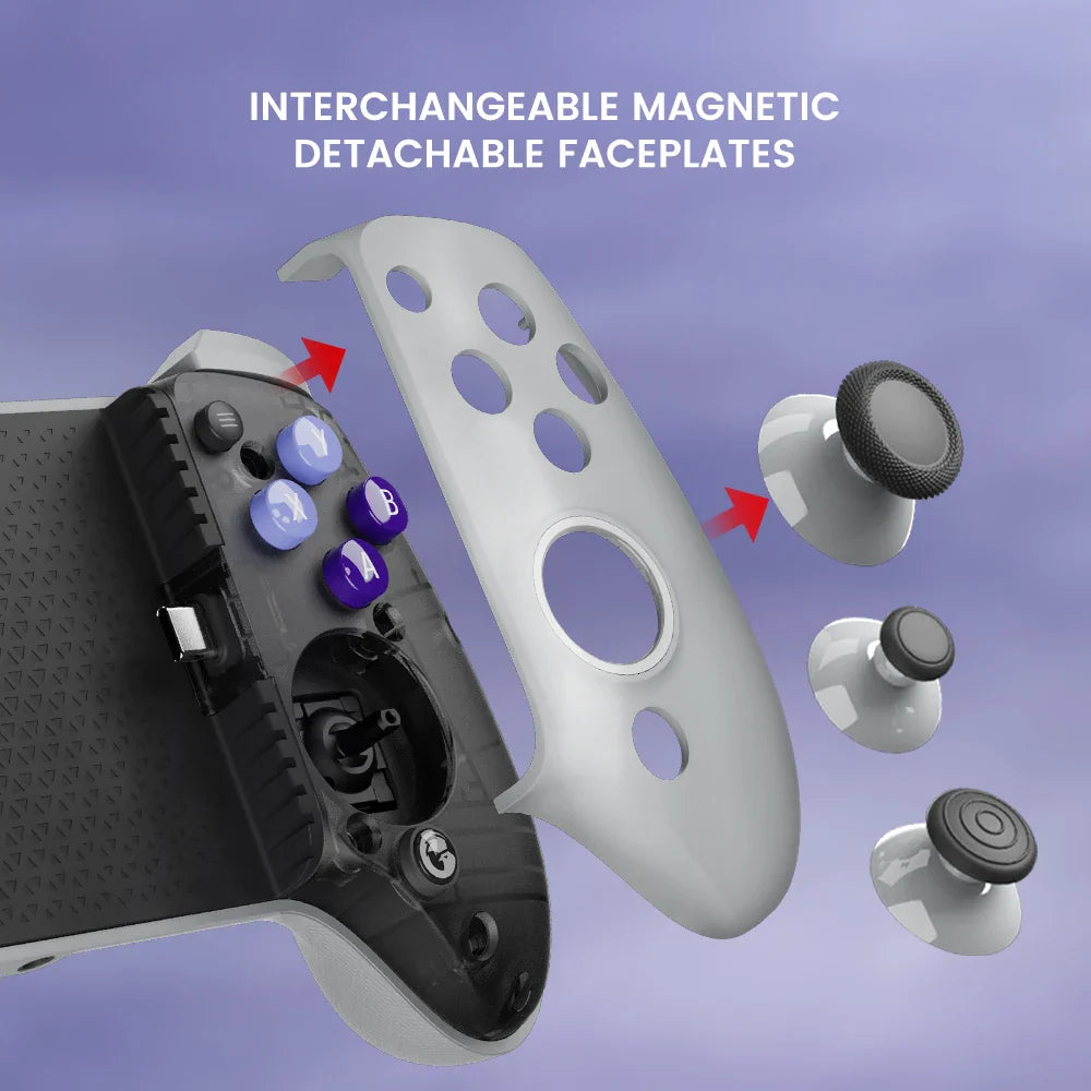 GameSir G8 Galileo Gamepad Controller – Hall Effect Joystick for iPhone 15 & Android Mobile Cloud Gaming