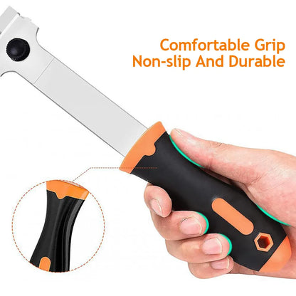 Multi-Purpose Scraper Blade Tool - Auto Film, Sticker, and Glue Remover - Razor Window Gap, Glass, Ceramic, and Home Car Cleaning Squeegee Knife