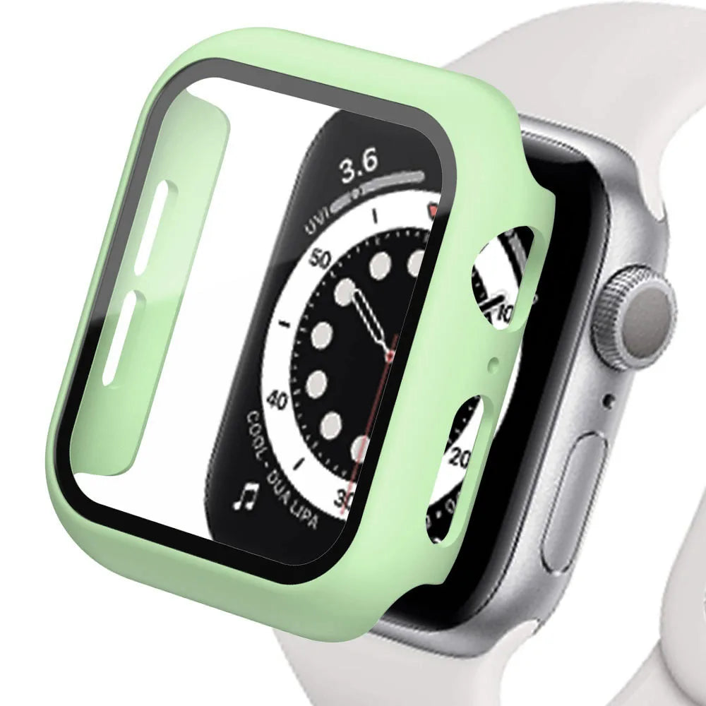 Apple Watch Protective Case - PC Bumper Screen Protector Cover for Series Ultra 2, 9, 8, 7, 6, SE 38mm-49mm