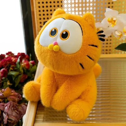 25cm Garfield Plush Doll — Kawaii Cartoon Anime Cat Stuffed Toy, Plush Decoration Gift