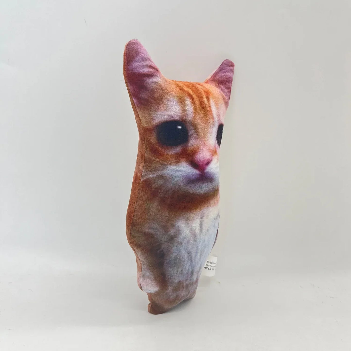 21cm Cute El Gato Cat Plush Toy – Wowwow Cat Doll, Simulation Stuffed Animal, Perfect Kids' Collectible Toy for Birthday and Holiday Gifts
