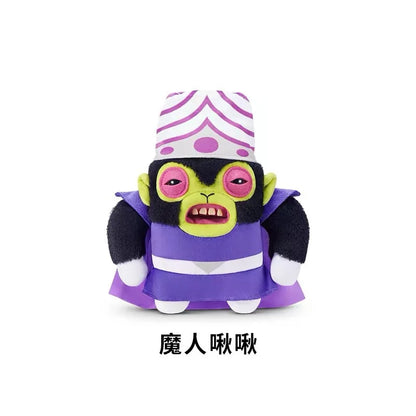 Funny Fangs Monster Plush Toy - Soft Fluffy Cartoon Stuffed Doll & Collectible Gift
