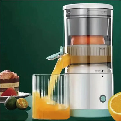 Portable USB Rechargeable Home Juicer – Electric Fruit Juice Extractor with High Juice Output for Oranges