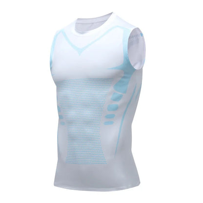 Men’s Compression Tank Top — Sleeveless Quick-Dry Gym Shirt for Fitness, Bodybuilding & Workout