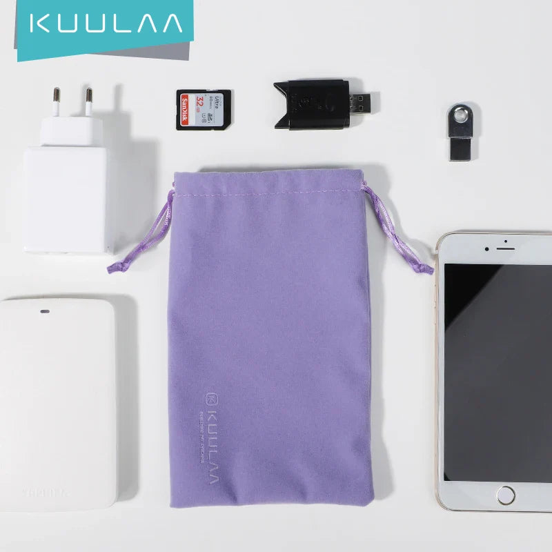 KUULAA Waterproof Power Bank Case - Universal Phone Pouch for iPhone, Samsung, Xiaomi, Huawei - Mobile Accessories Storage Bag