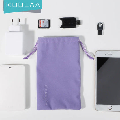 KUULAA Waterproof Power Bank Case - Universal Phone Pouch for iPhone, Samsung, Xiaomi, Huawei - Mobile Accessories Storage Bag