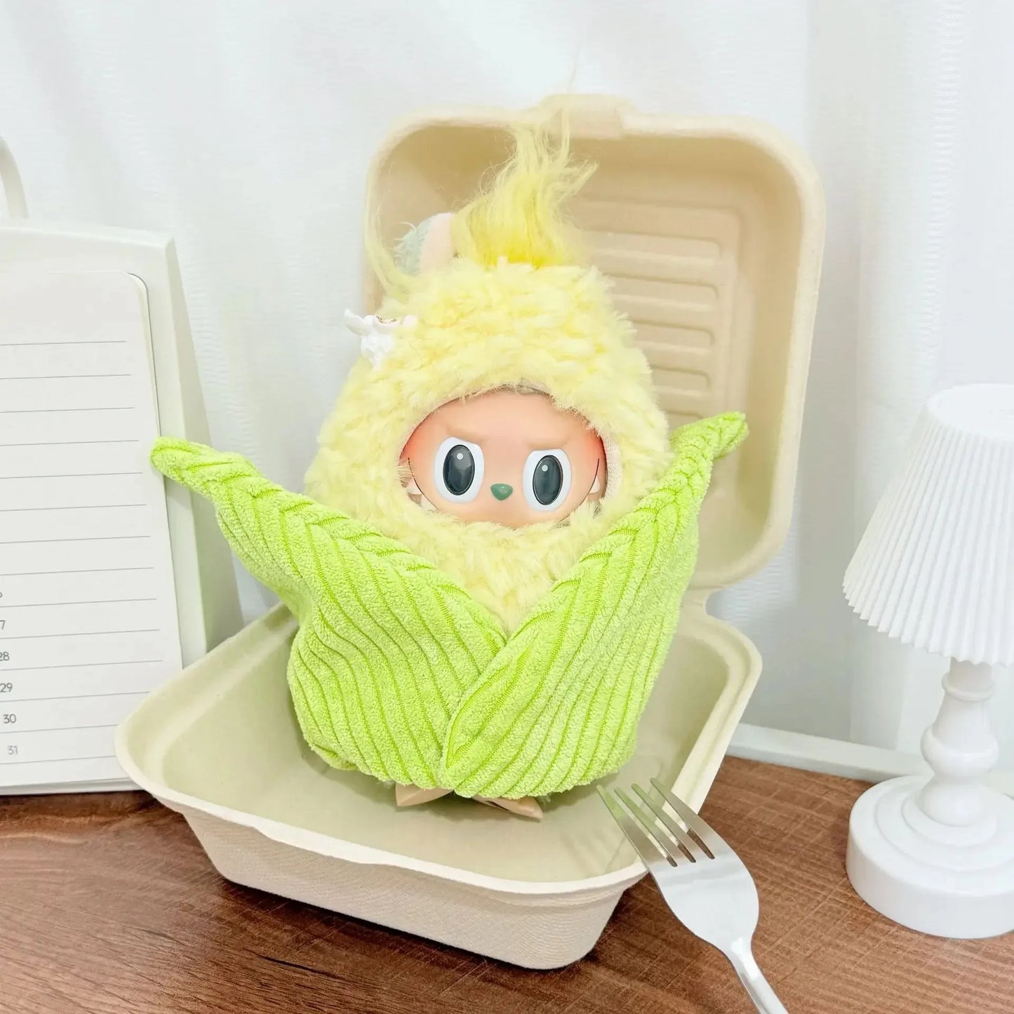 17CM Labubu Cute Milk Doll Clothes – Handmade Outfit Accessories for V1 & V3 Dolls