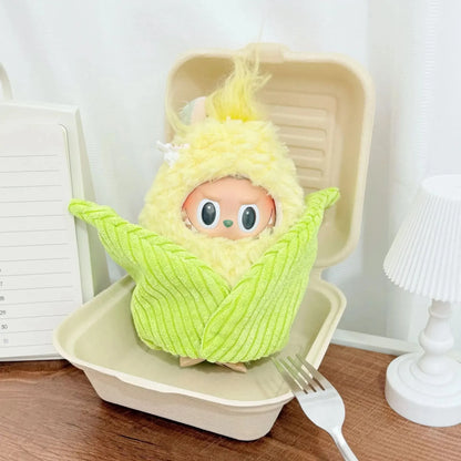 17CM Labubu Cute Milk Doll Clothes – Handmade Outfit Accessories for V1 & V3 Dolls