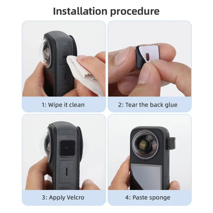 VRIG Mic Wind Muff – Microphone Windscreen Replacement for Insta360 X4/X3 Accessories