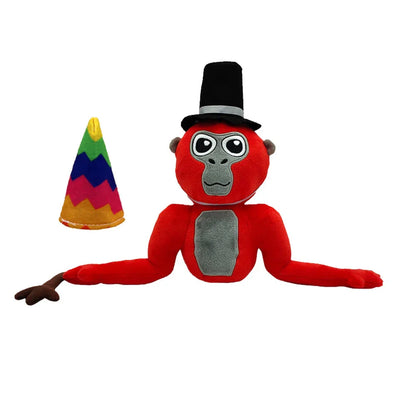 Gorilla Tag Monke Plush Toy – Cute Cartoon Stuffed Animal for Kids Birthday & Christmas Gifts